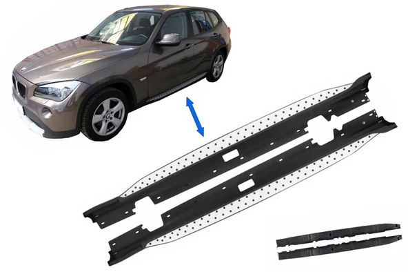 Bmw X1 Uyumlu E84 Yan Basamak Marşpiyel Koruma Oem 2011-2015 ürün görseli 1