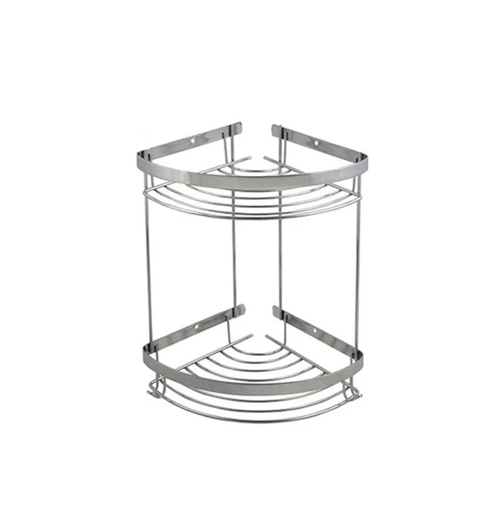 Vivus 2 Katlı Krom Tel Süngerlik 19x19cm ürün görseli 1