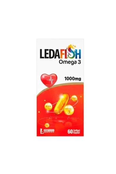Ledafish Omega-3 1000 Mg 60 Kapsul ürün görseli 1