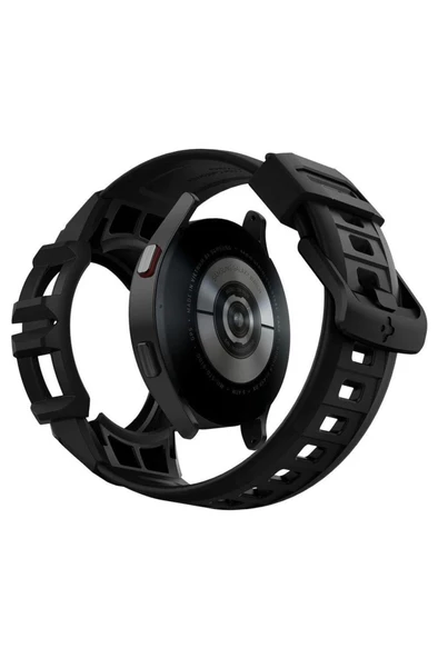 Spigen Galaxy Watch 5 / 4 (44mm) Kılıf & Kordon Kayış Rugged Armor Pro v2 Charcoal Gray - ACS03164 ürün görseli 1