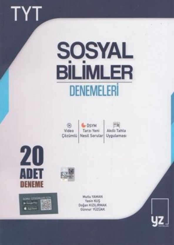 Yz Yks Tyt Sosyal Bilimler 20 Deneme ürün görseli 1