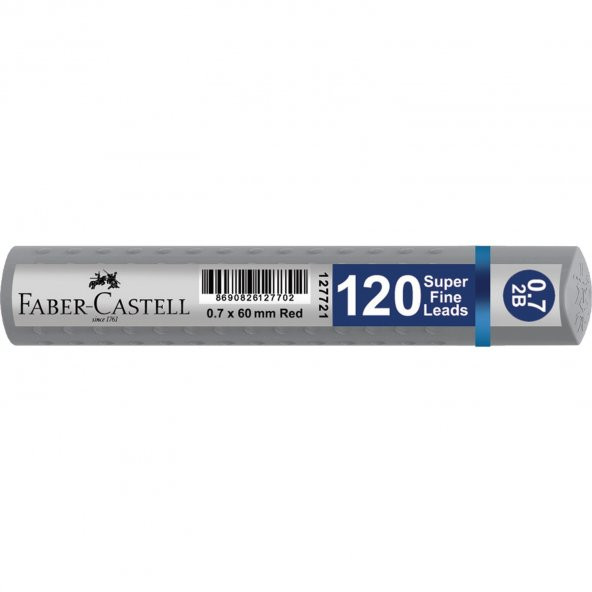 Faber Castell Grip 120 Min 2B 0.7 SİLVER ürün görseli 1