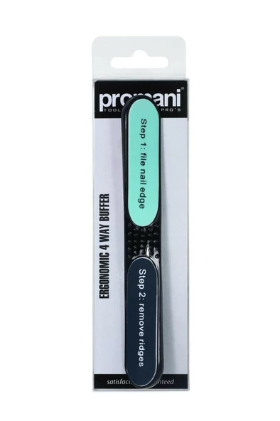 Promani Marka: Ergonomik 4 Aşamalı Tırnak Parlatma Törpüsü - Pr408 10602 Kategori: Tırnak Bakım ürün görseli 1