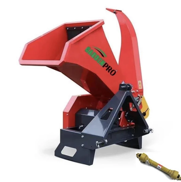 Gardenpro MC100 PTO Traktör Tahrikli Dal Öğütme Makinası ürün görseli 1