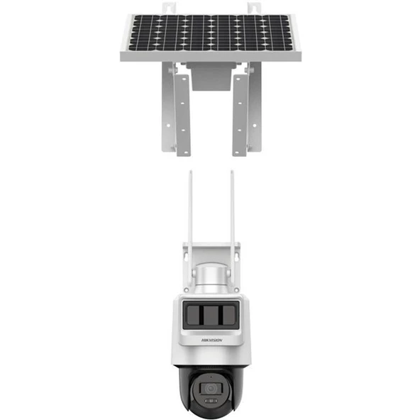 HIKVISION 4MP SPEED DOME 2.8MM DS-2DE2C400IWG-K/4G/C05S10 PAN/TILT PT Solar Kamera (4G SİM Destekli) ürün görseli 1