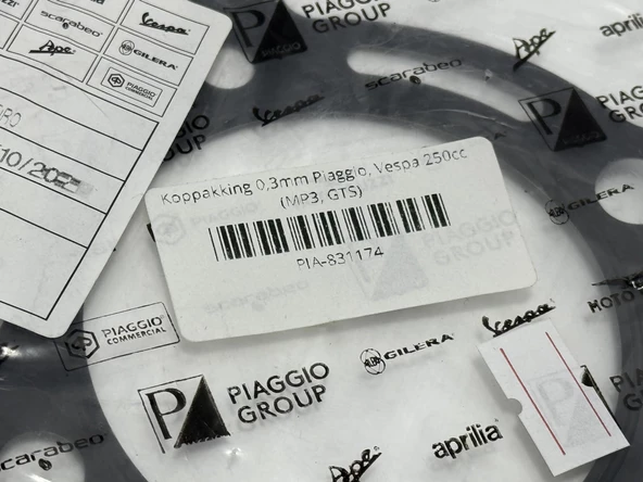 Piaggio 831174 Silindir Kapak Contası - Resim 4