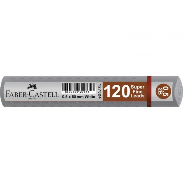 Faber Castell Grip 120 Min 2B 0.5 SİLVER ürün görseli 1