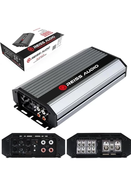 Reiss Audio Reıss Audıo RS-Q150.4D Mini Oto Anfi Stereo 4X100 Watt 4 Kanal ürün görseli 1