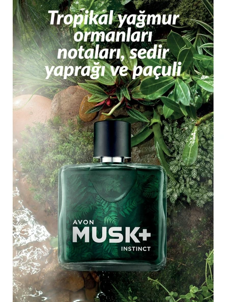 Avon Musk Instinct Erkek Parfüm Edt 75 Ml. ürün görseli 1
