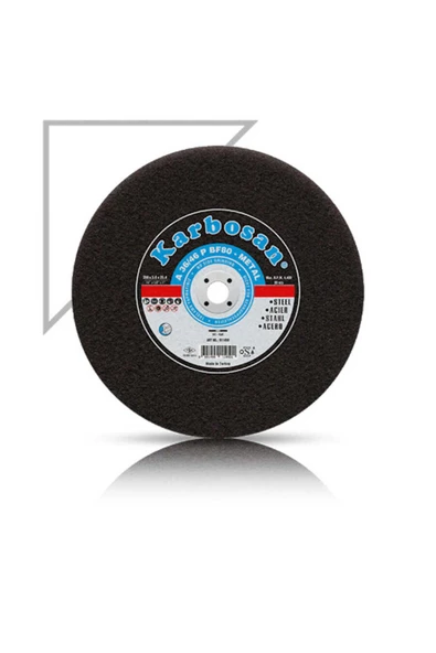 KARBOSAN 300x3.0x25.4 Nk Metal Sabit Tezgah Kesme Diski ürün görseli 1
