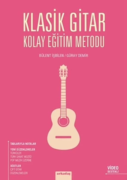 Klasik Gitar Kolay Eğitim Metodu ürün görseli 1