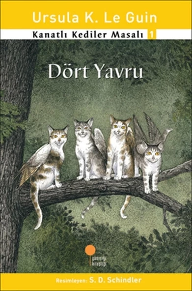 Kanatlı Kediler Masalı 1 - Dört Yavru ürün görseli 1