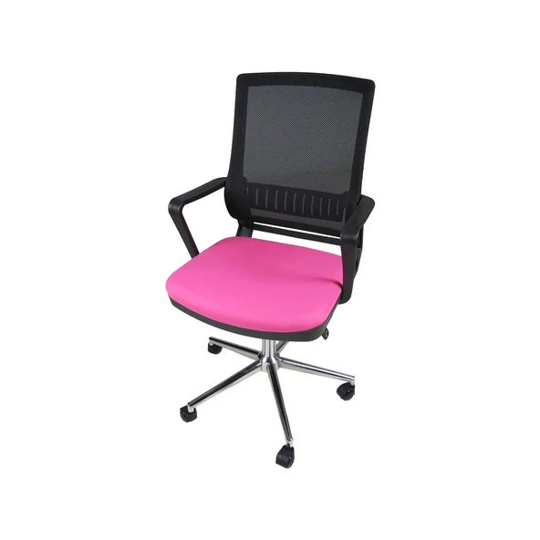 Uzay Ofis Nehir Çalışma Koltuğu - Pembe ürün görseli 1