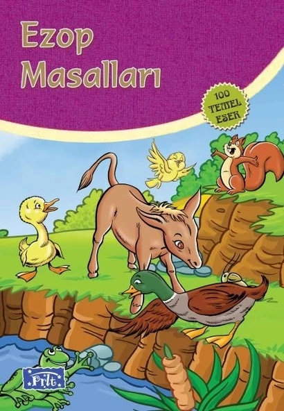 Ezop Masalları (100 Temel Eser - İlköğretim) ürün görseli 1