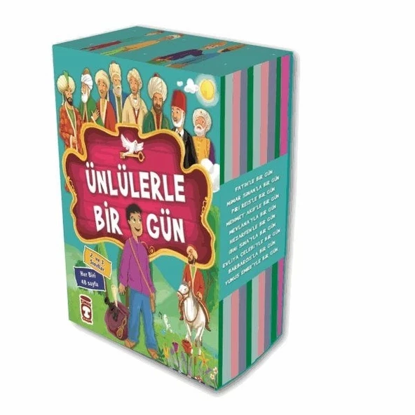 Ünlülerle Bir Gün (10 Kitap) ürün görseli 1
