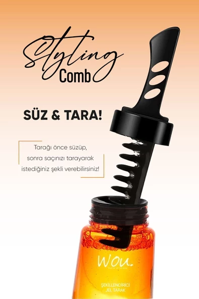 Wou Şekillendirici Jel Tarak 260 ml - Resim 6
