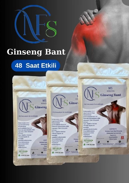 NFS Ginseng Bant 10 Paket 250 Adet - Resim 2