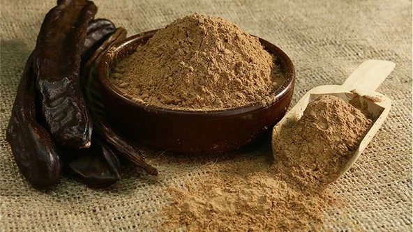 Toz Keçiboynuzu Glutensiz 300 GR Taze Yeni Mahsül (KATKISIZ) ürün görseli 1