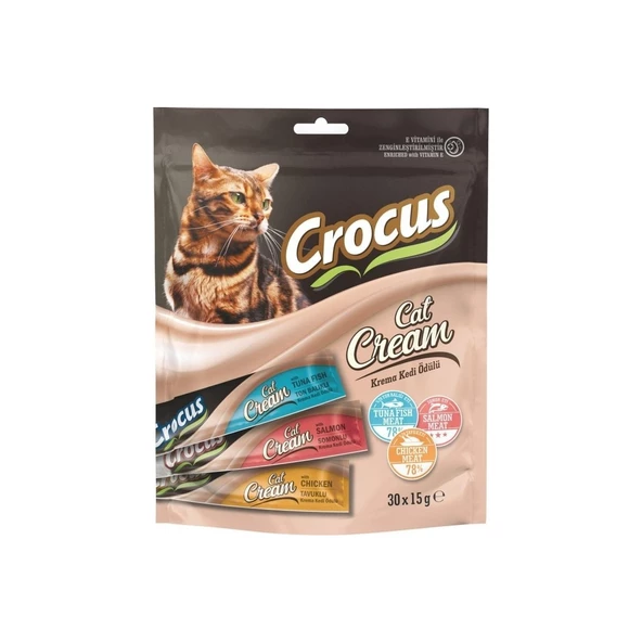 Crocus Kedi Ödül Karışık 30*15gr ürün görseli 1