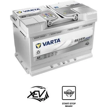 A7 12V 70 AH 760A EN VARTA AKÜ AGM START STOP AKÜ Ü.T   ARALIK  2025 ürün görseli 1