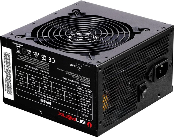 BITFENIX 600W BPA Series 80+ Güç Kaynağı BP-BP600ALNN-9R ürün görseli 1