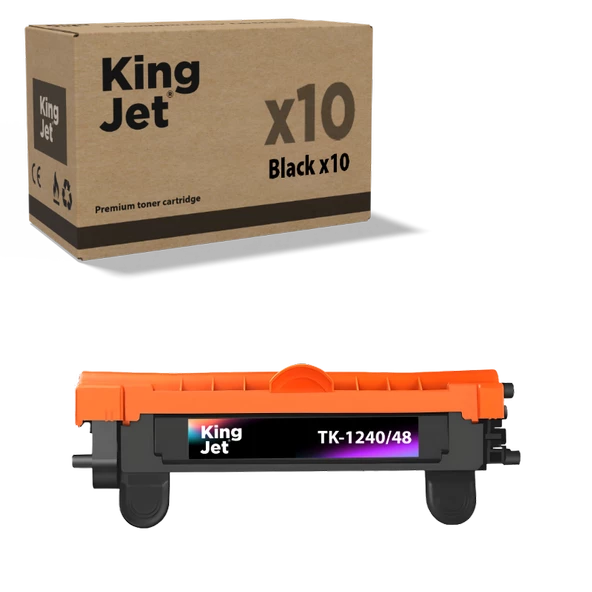 KingJET TK-1240 10'lu Paket - Kyocera Uyumlu Muadil Toner ürün görseli 1