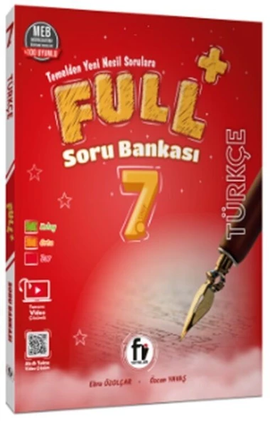 7. Sınıf Türkçe FULL Soru Bankası Fi Yayınları ürün görseli 1