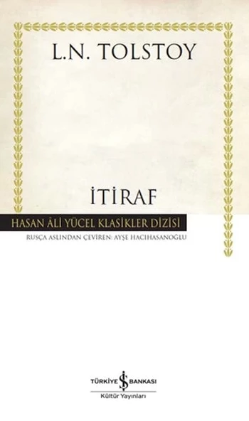 İtiraf - Hasan Ali Yücel Klasikleri ürün görseli 1
