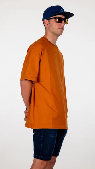 Hardal Pyke Oversize Tişört - Resim 7