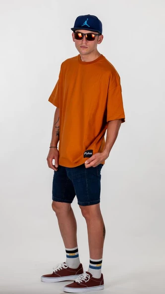Hardal Pyke Oversize Tişört ürün görseli 1
