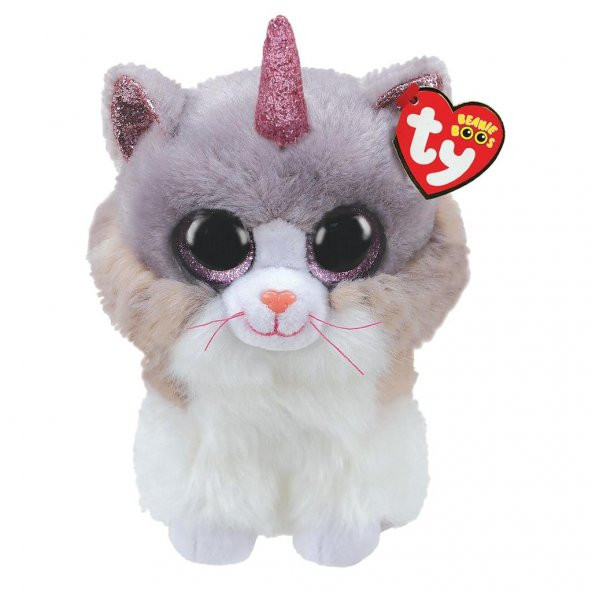 Ty Beanie Boos Peluş Unicorn Kedi Asher 22 cm ürün görseli 1