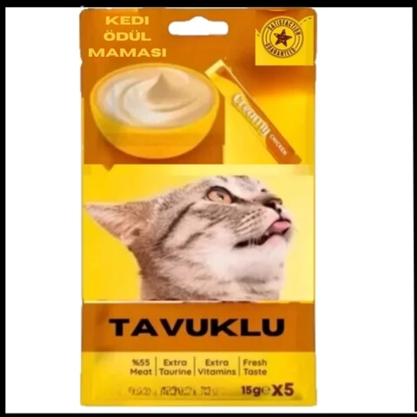 Uyguna-Yakala Kedi Ödül Maması - Tavuklu -MA.053 ürün görseli 1