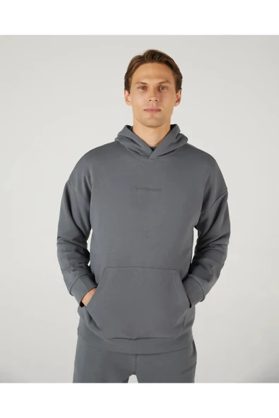Skechers S242110-003 M Essential Hoodie Erkek Sweatshirt ürün görseli 1