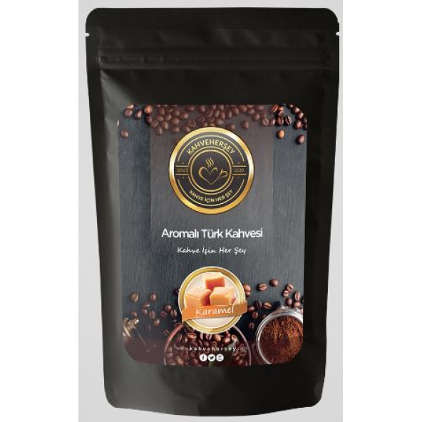 Karamel Aromalı Türk Kahvesi 100 gr ürün görseli 1