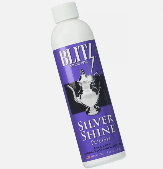 Blitz Silver Shine Polish Gümüş Parlatıcı Cilası Likit 236ml. ürün görseli 1