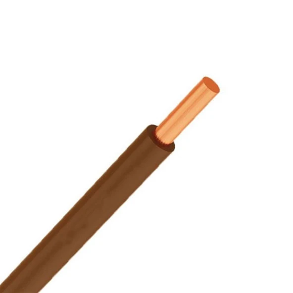 NYA Kablo Kahverengi Bakır 1x4 ürün görseli 1