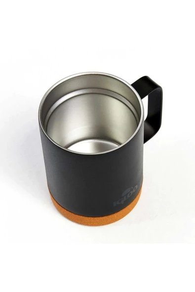 Igloo 205696 Cork Mug 350ml Siyah STD - Resim 3