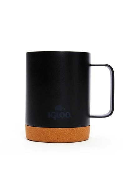 Igloo 205696 Cork Mug 350ml Siyah STD - Resim 2