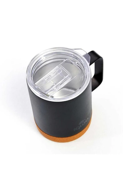 Igloo 205696 Cork Mug 350ml Siyah STD - Resim 4