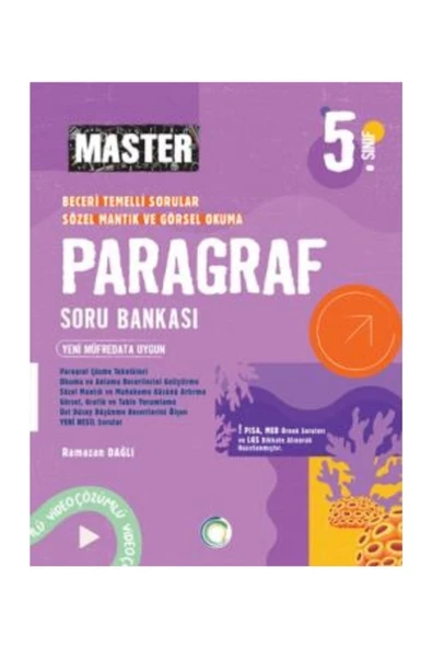 5. Sınıf Master Paragraf Soru Bankası Okyanus Yayınları ürün görseli 1