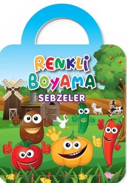 Renkli Boyama-Sebzeler ürün görseli 1