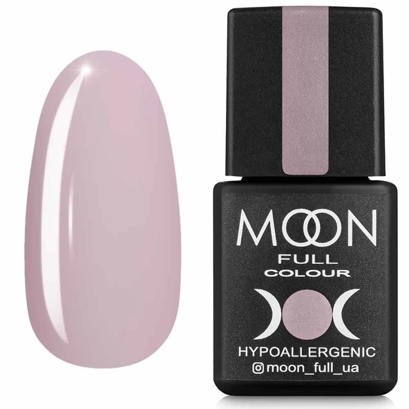 Moon Full Kalıcı Oje Yarı Şeffaf Nude Toz Pembe No:14 ürün görseli 1
