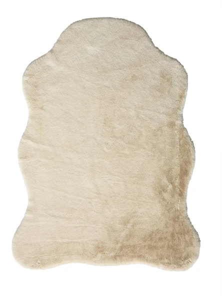 Post Touch Th001b Bej Halı Tavşan Tüyü Post Peluş Kürk Halı Yuvarlak Daire 160 X 220 BEJ ürün görseli 1