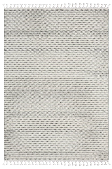 Wool Wl002a Bej Halı Sisal Bukle Dekoratif Kabartmalı Halı Tozsuz Salon Halısı Koridor 100 X 200 BEYAZ-GRI ürün görseli 1