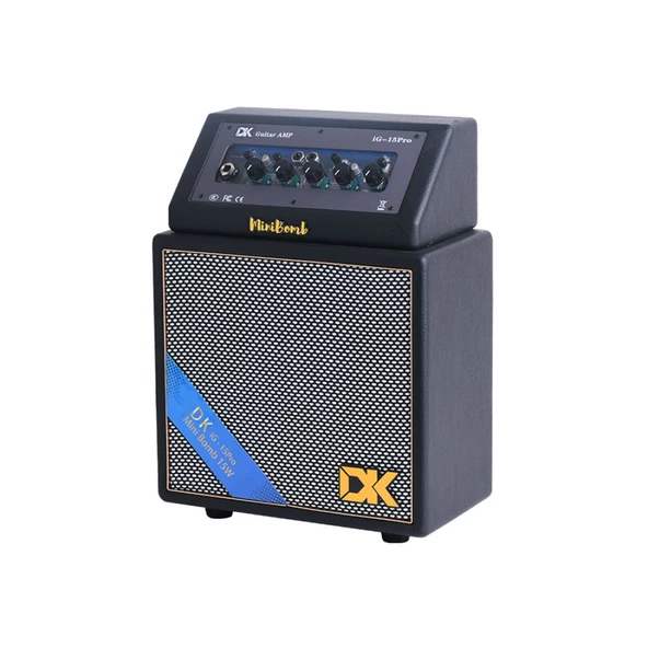 Dk Technology İg-15 Pro Siyah Elektro Gitar Amfi ürün görseli 1