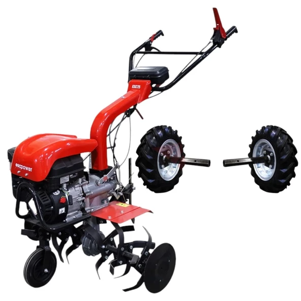 Escpower ESC75 Benzinli Çapa Makinası 7 Hp – 2+1 Şanzımanlı (Tekerlek Takımı Dahil) ürün görseli 1