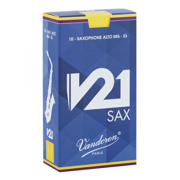 Vandoren V21 SR8125 Alto Saksafon Kamışı (10Lu) No. 2,5 ürün görseli 1