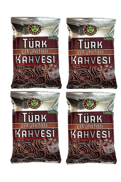 Kahve Dünyası Çikolatalı Türk Kahvesi 100 gr x 4 Adet ürün görseli 1