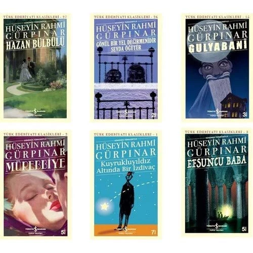 Hüseyin Rahmi Gürpınar Seti - 6 Kitap ürün görseli 1