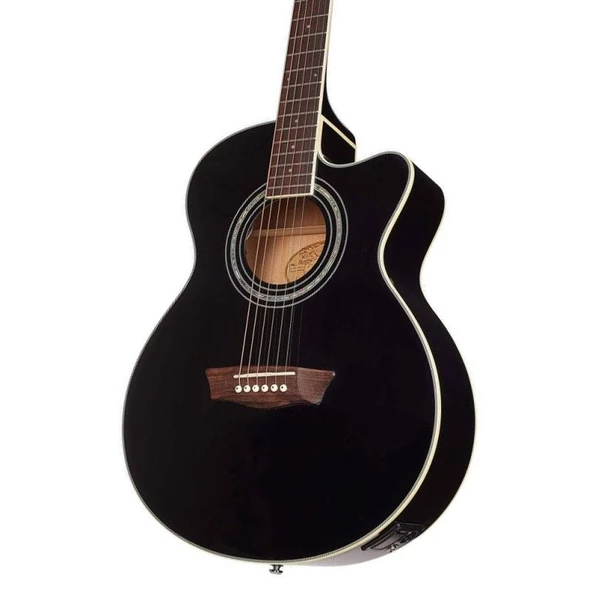 Washburn EA12B Mini Jumbo Elektro Akustik Gitar ürün görseli 1
